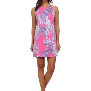 LILLY PULITZER pink Cathy shift tank dress